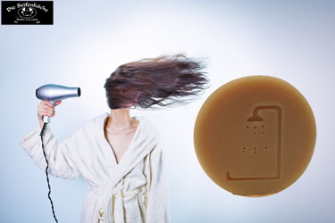 Naturseife mit Alpakakeratin