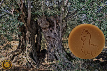 Naturseife mit Alpakakeratin